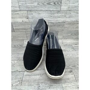 Clarks Cloudsteppers‎ Black Slip On Sneakers Women Size 6.5M